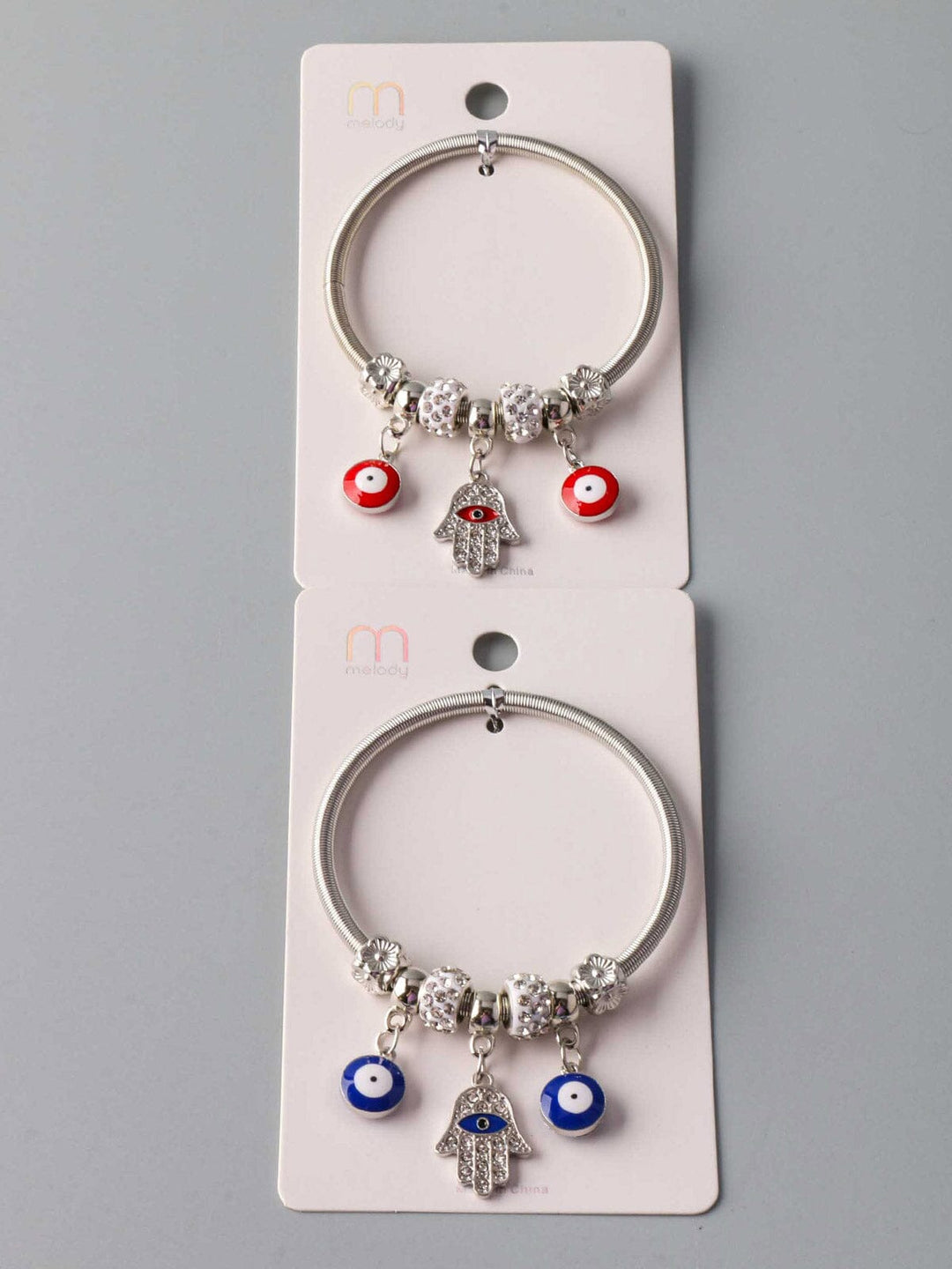 WOMEN'S FASHION SILVER HEMSA BRACELET