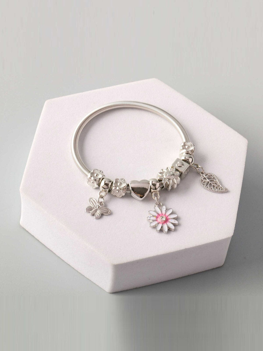 FASHION ASSORTED COLORS MULTI PENDANTS BRACELET