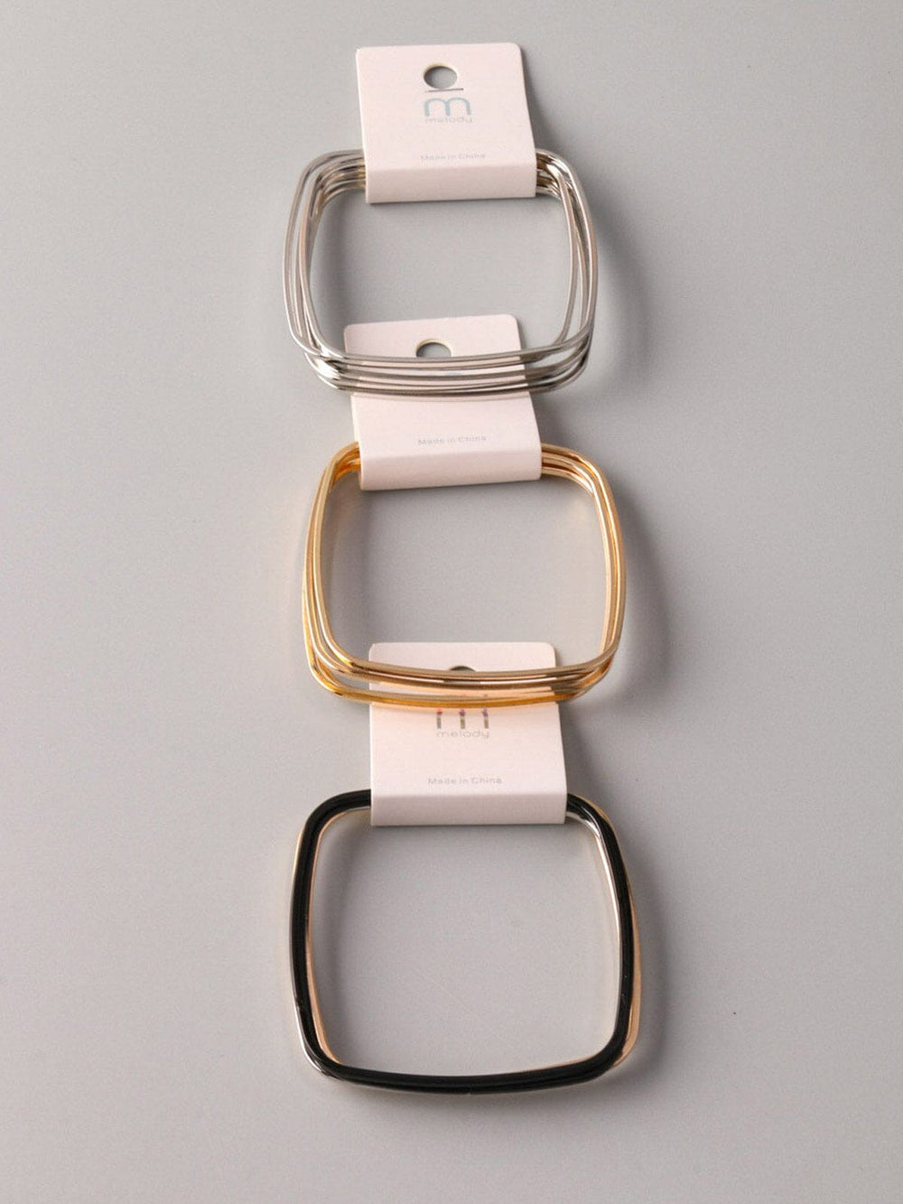 WOMEN'S FASHION ASSORTED COLORS SQUARE BRACELET