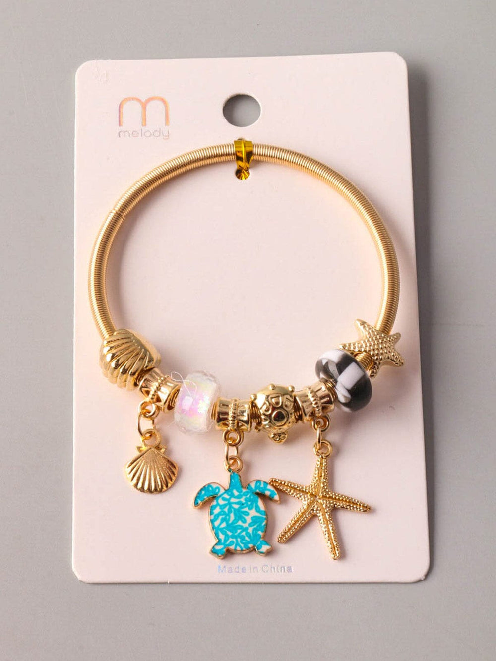 FASHION ASSORTED SEA PENDANTS BRACELET