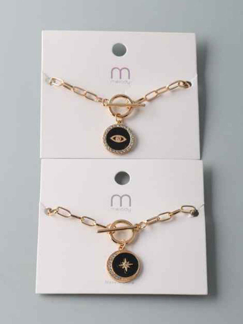 FASHION ASSORTED PENDANT BRACELET