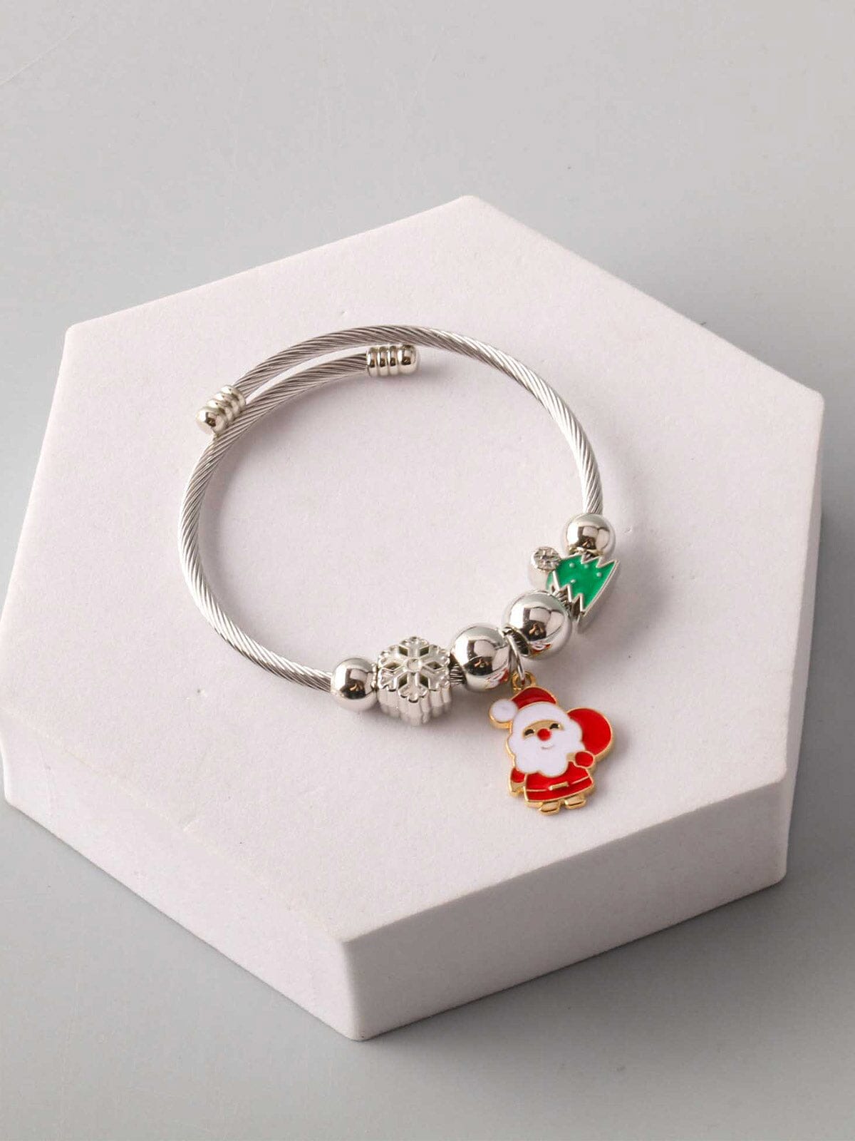 FASHION ASSORTED HOLIDAY PENDANT BRACELET
