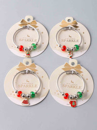 FASHION ASSORTED HOLIDAY PENDANT BRACELET