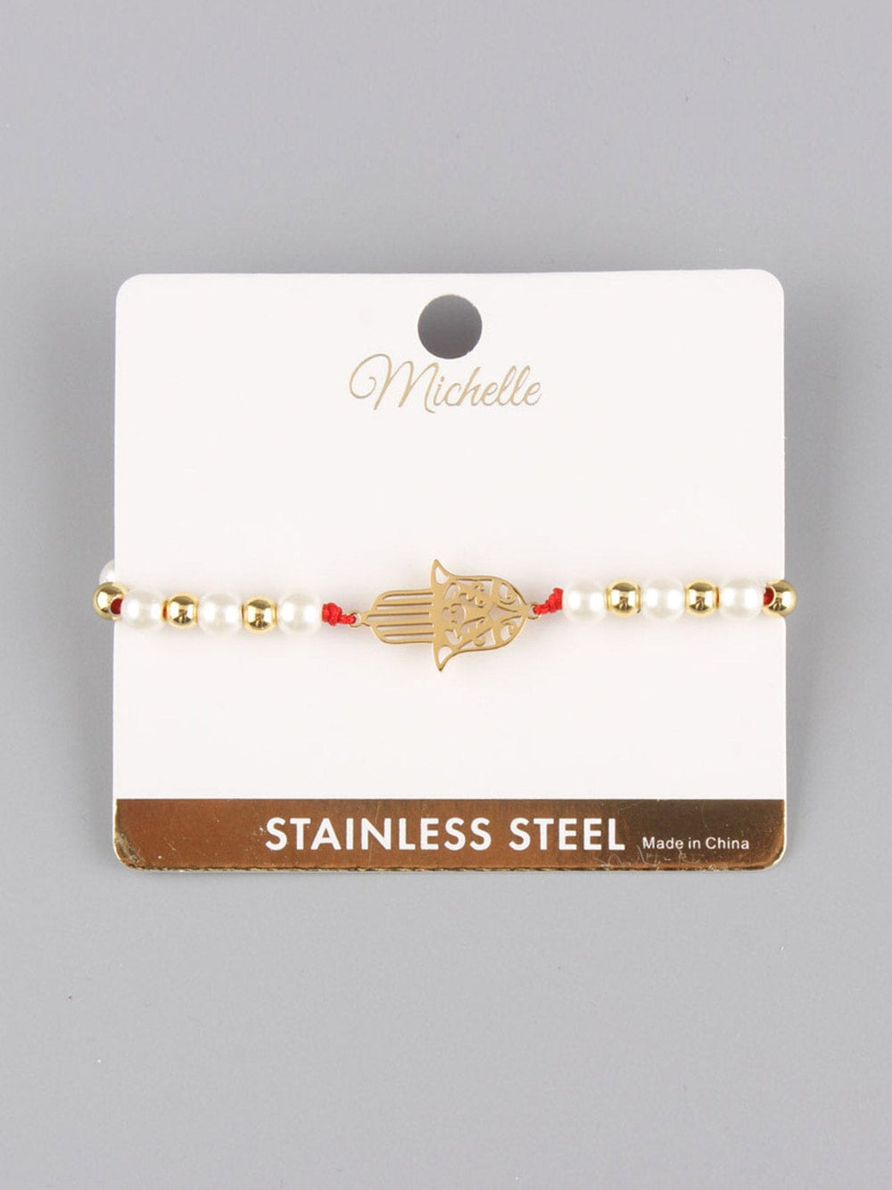 WOMEN'S PEARL HEMSA BRACELET