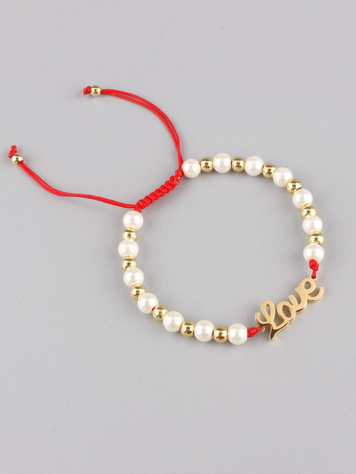 WOMEN'S PEARL LOVE BRACELET