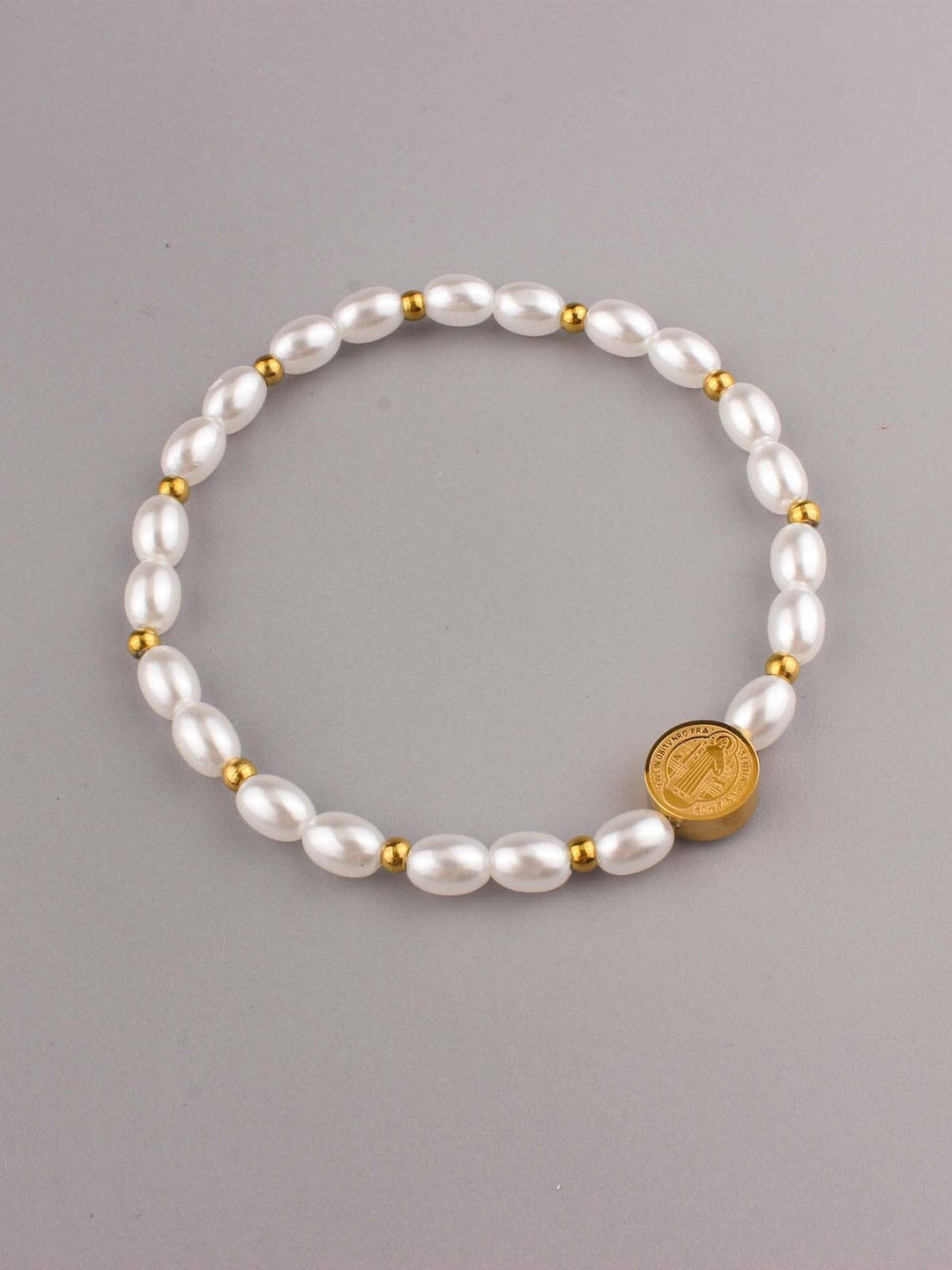 WOMEN'S WHITE PEARL BRACELET