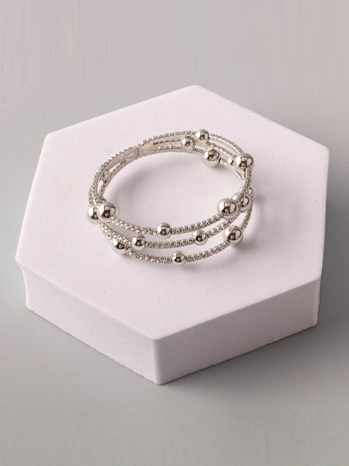 FASHION PEARL SILVER BRACELET