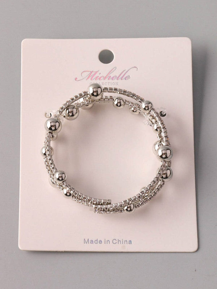 FASHION PEARL SILVER BRACELET