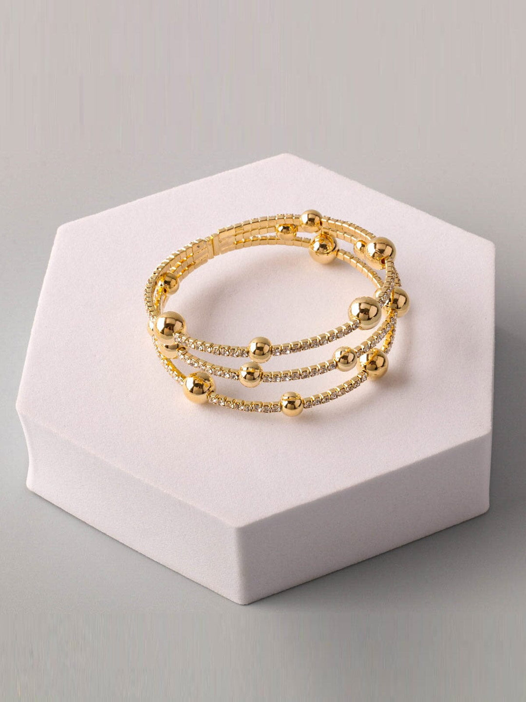 FASHION PEARL GOLD BRACELET