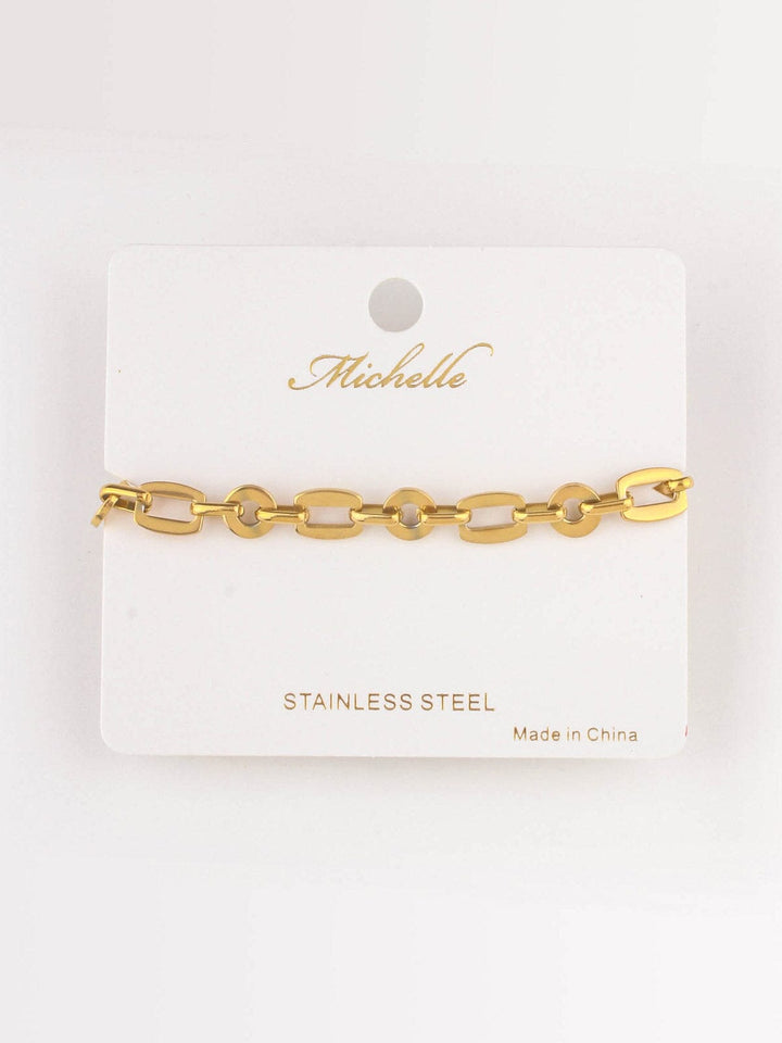 FASHION STAINLESS STEEL CHAIN BRACELET