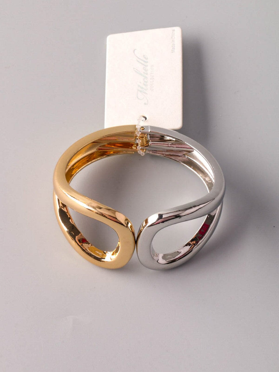 FASHION COLORBLOCK CUFF BRACELET