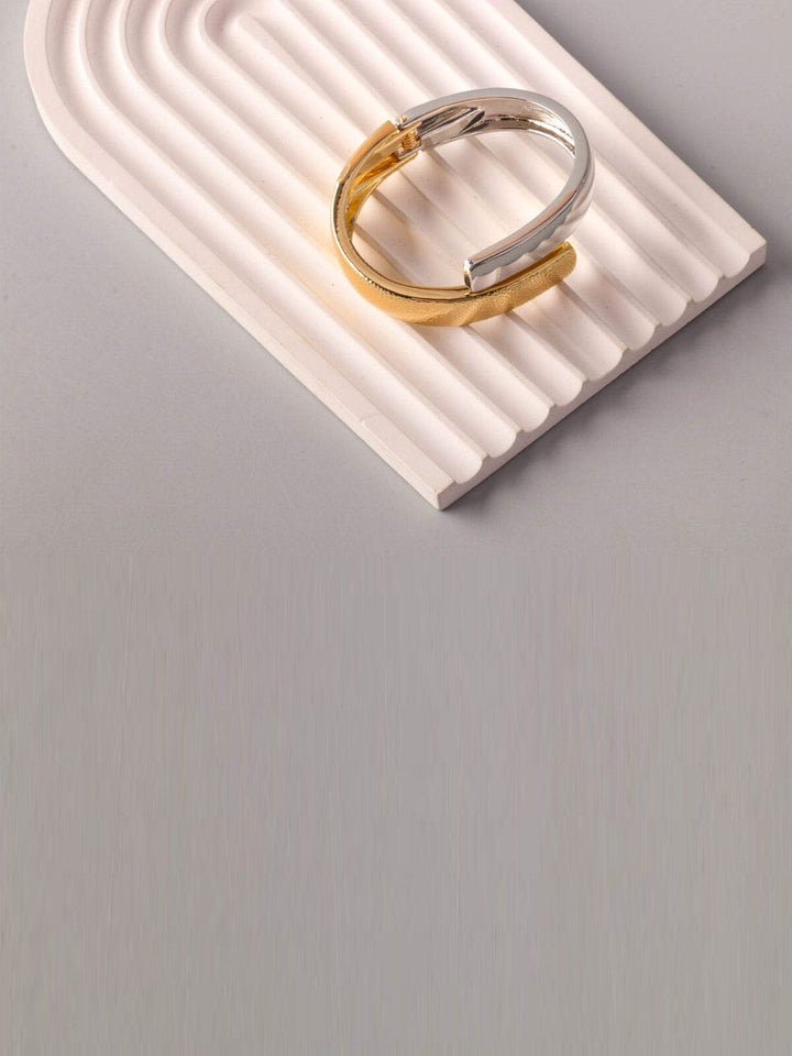 FASHION COLORBLOCK CUFF BRACELET