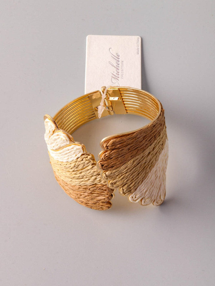 FASHION COLORBLOCK CUFF BRACELET