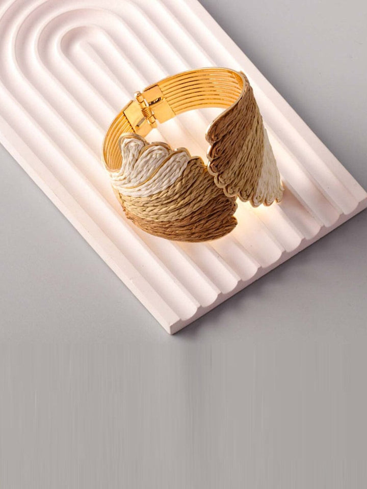 FASHION COLORBLOCK CUFF BRACELET