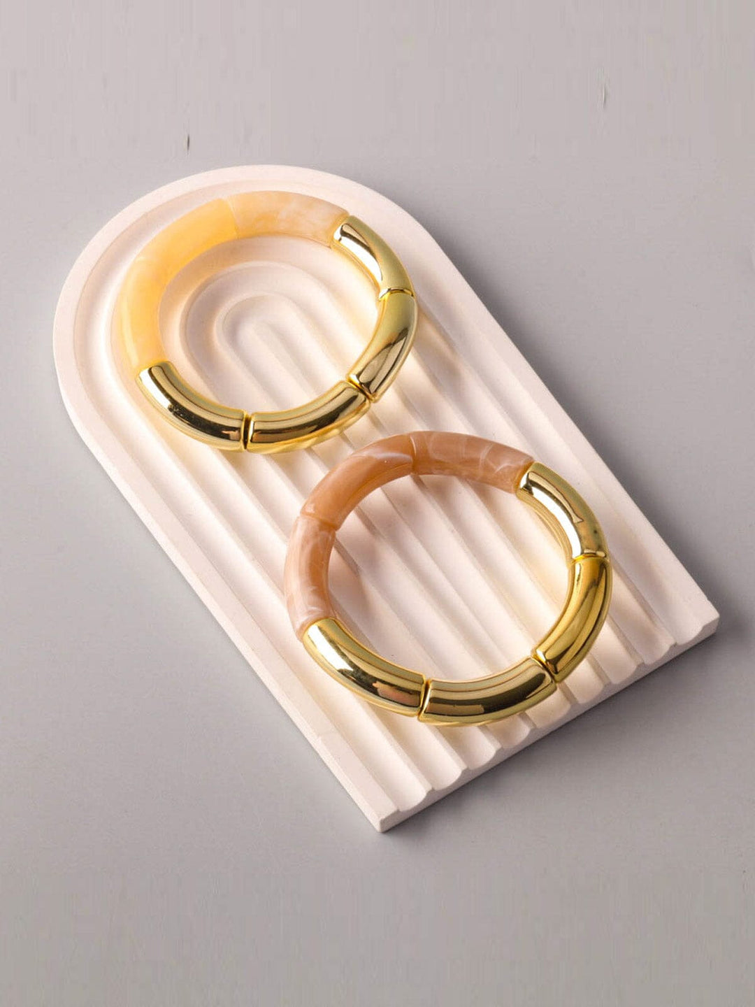 FASHION COLORBLOCK CUFF BRACELET