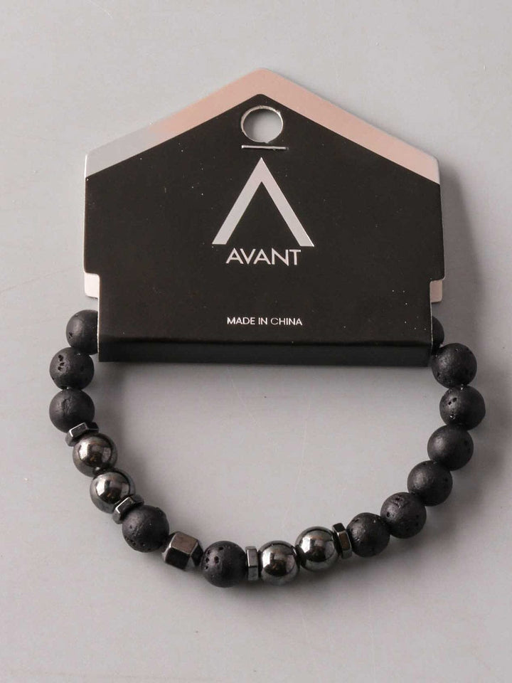 FASHION SOLID BEADS & STONES BRACELETS