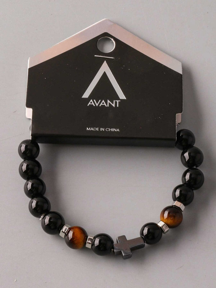FASHION ASSORTED BEADS CROSS BRACELETS