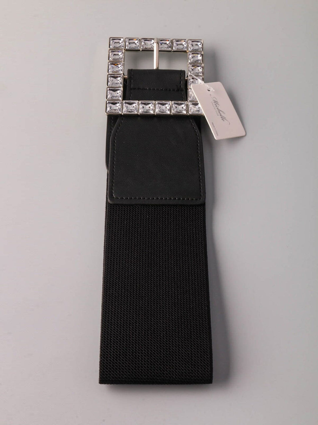 WOMEN'S STUDS BUCKLE DETAILED WAIST BELT
