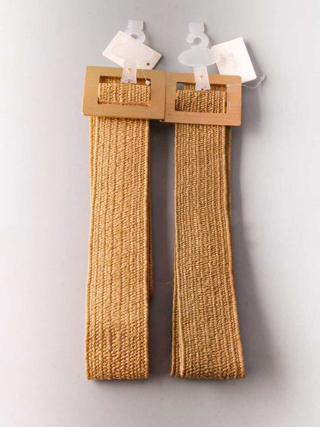 FASHION ASSORTED COLORS BUCKLE DETAILED WAIST BELT