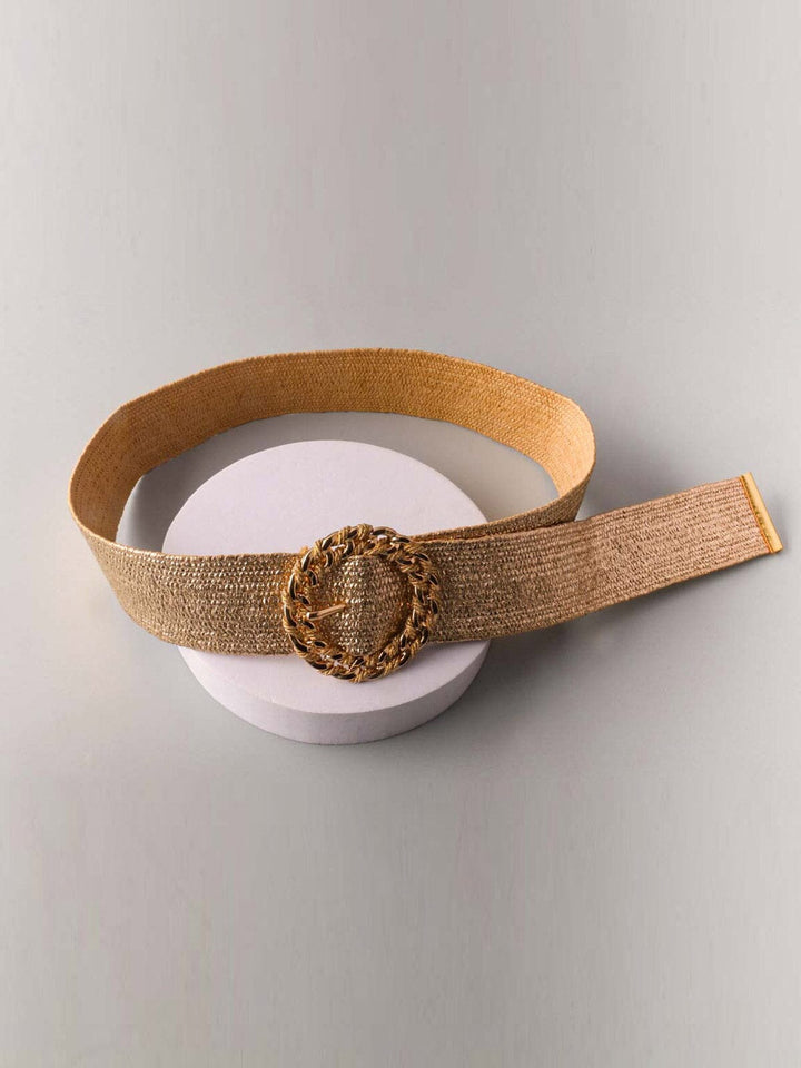 FASHION ASSORTED COLORS BUCKLE DETAILED WAIST BELT