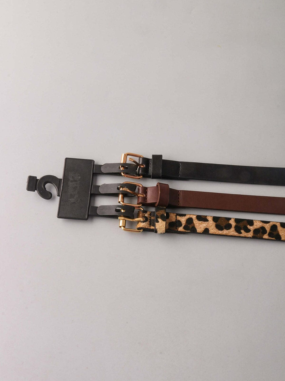 FASHION ASSORTED COLORS BUCKLE WAIST BELT