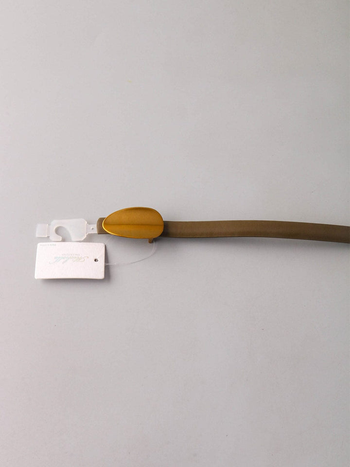 FASHION OLIVE GOLD BUCKLE WAIST BELT