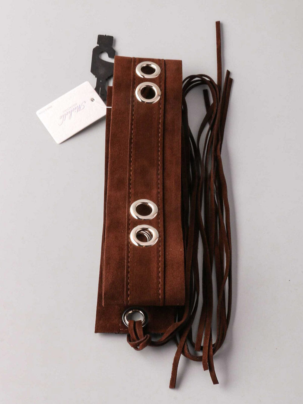 FASHION KEY HOLE DETAILED WAIST BELT