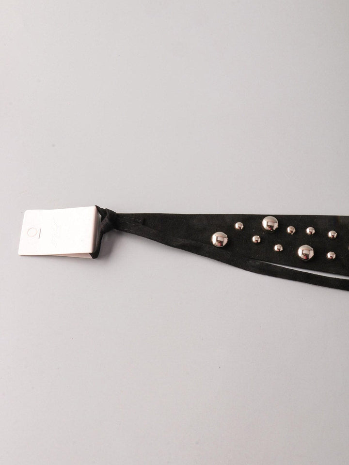 FASHION STUDS DETAILED WAIST BELT