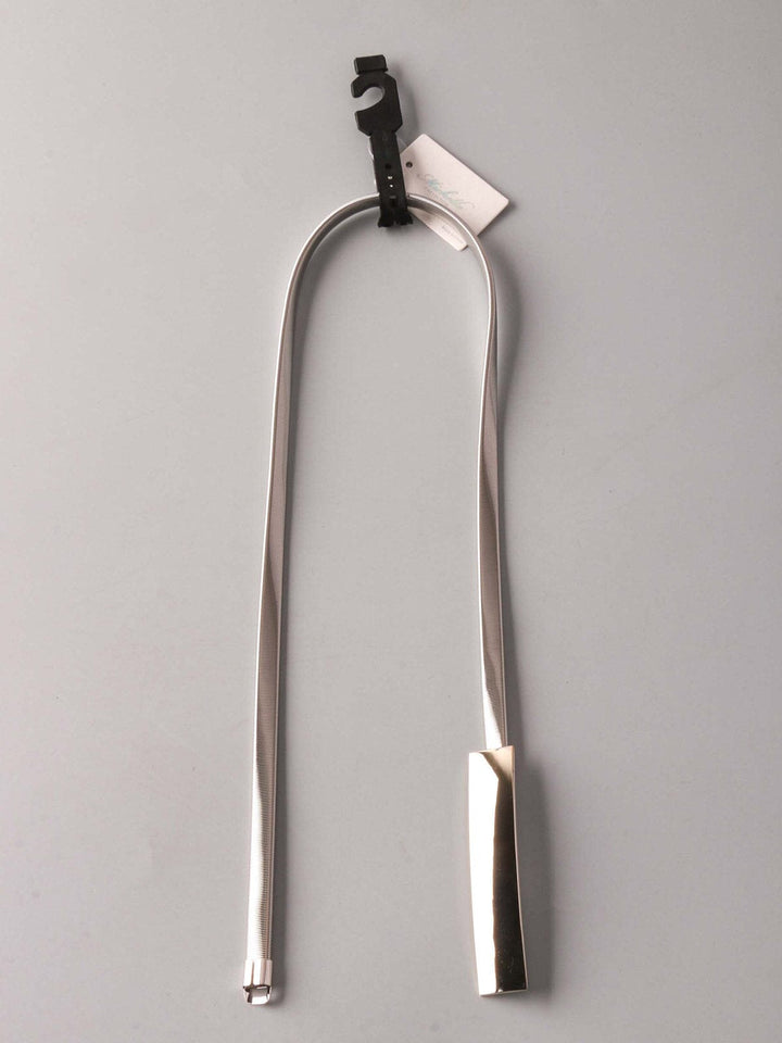 FASHION SILVER BUCKLE WAIST BELT