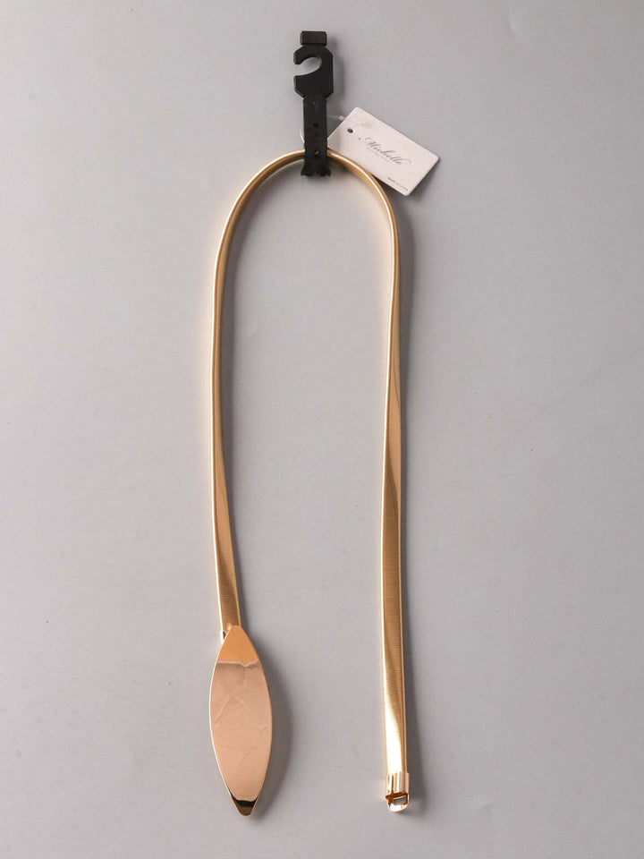 FASHION GOLD BUCKLE WAIST BELT