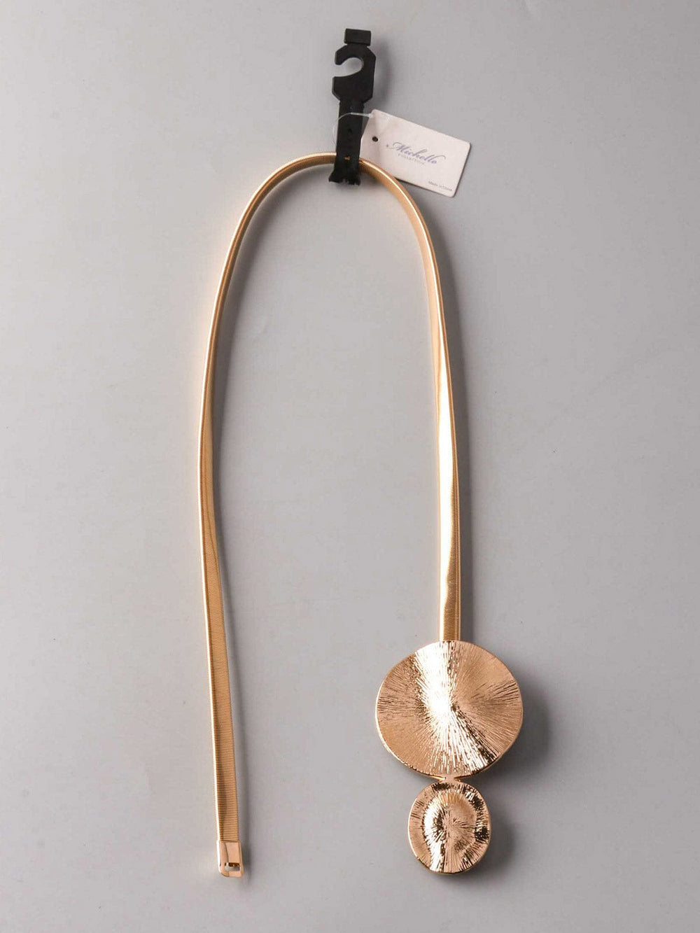 FASHION GOLD BUCKLE WAIST BELT
