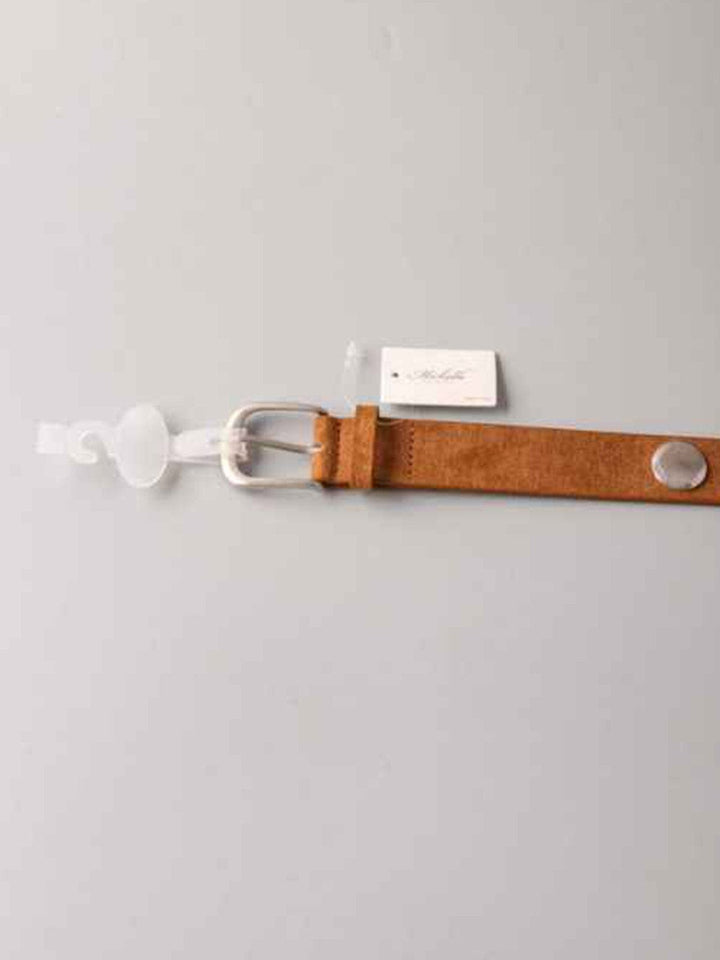FASHION STUDS DETAILED SMALL SQUARE BUCKLE WAIST BELT