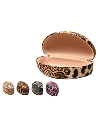 FASHION ASSORTED COLORS ANIMAL PRINT GLASSES CASES