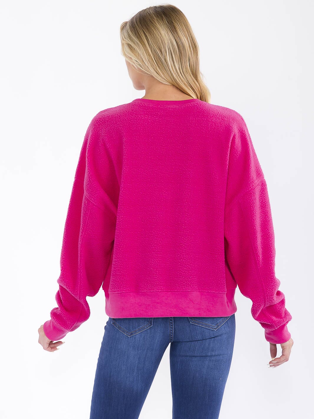 WOMEN'S LONG SLEEVE GRAPHIC PULLOVER SWEATER