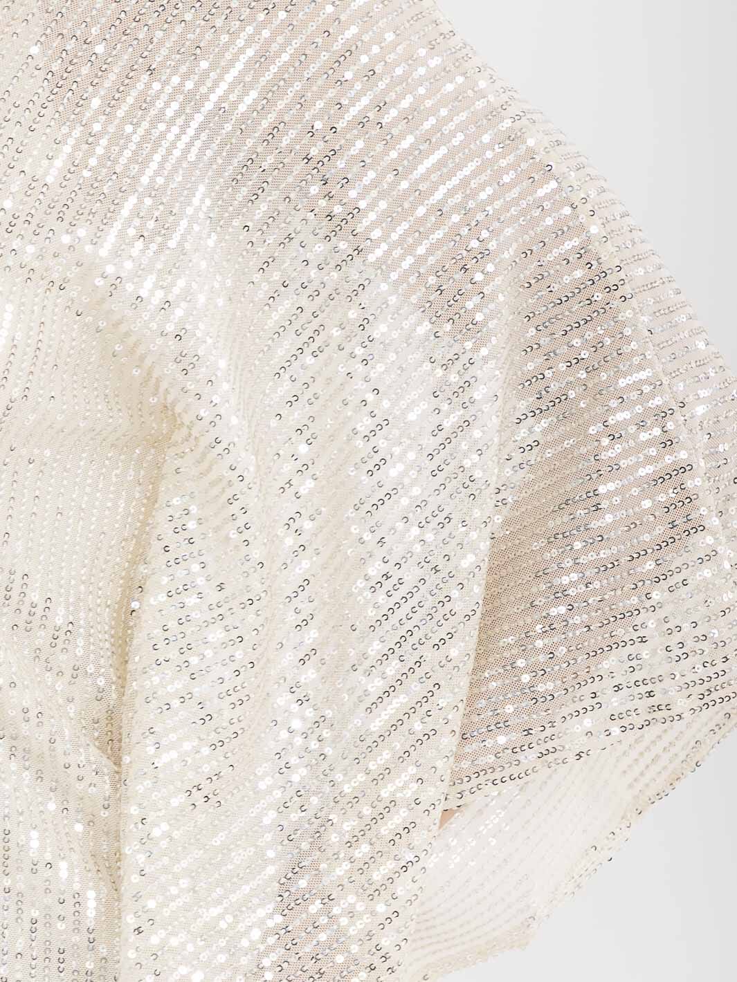 WOMEN'S ONE SHOULDER SEQUINS BODYCON MINI DRESS