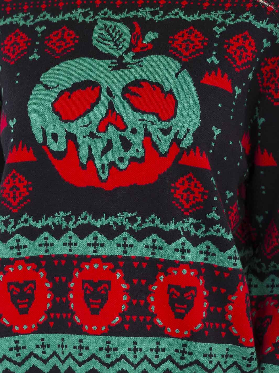 WOMEN'S LONG SLEEVE CHRISTMAS GRAPHIC PULLOVER SWEATER