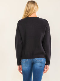 WOMEN'S LONG SLEEVE HOLIDAY PULLOVER SWEATER