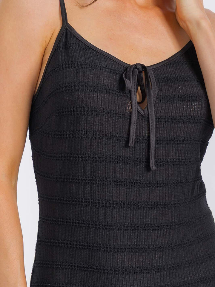WOMEN'S SLEEVELESS BODYCON KNIT MAXI DRESS