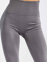 WOMEN'S ELASTIC WAIST FLEECE LEGGINGS