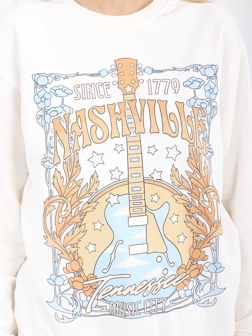WOMEN'S LONG SLEEVE GRAPHIC PULLOVER SWEATER