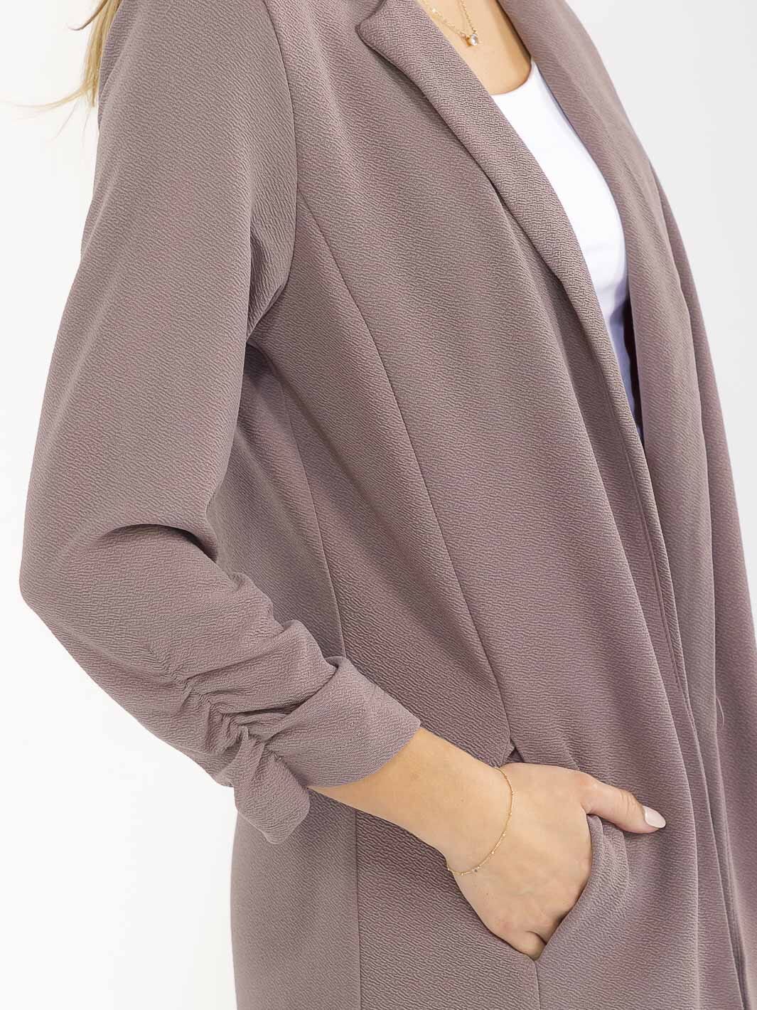 WOMEN'S LONG SLEEVE OPEN FRONT POCKETS CARDIGAN (Copy)