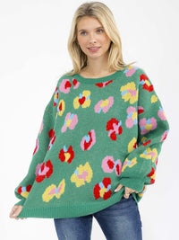 WOMEN'S LONG MULTI PULLOVER SWEATER