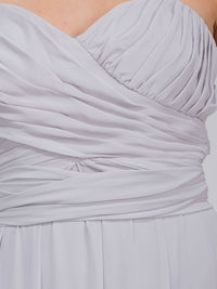 WOMEN'S SLEEVELESS V-NECK SELF TIE MAXI GOWN DRESS