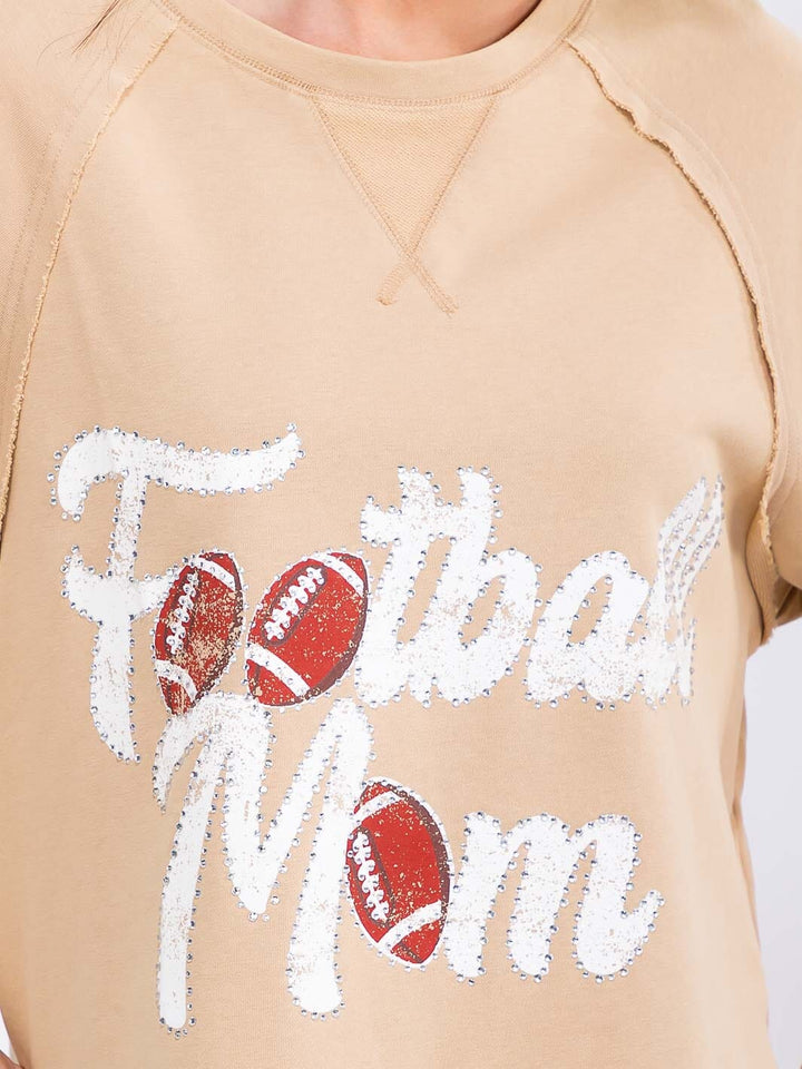 WOMEN'S SHORT SLEEVE LOOSE FIT HIGH-LOW GRAPHIC TOP