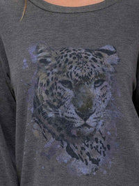 WOMEN'S LONG SLEEVE GRAPHIC TOP