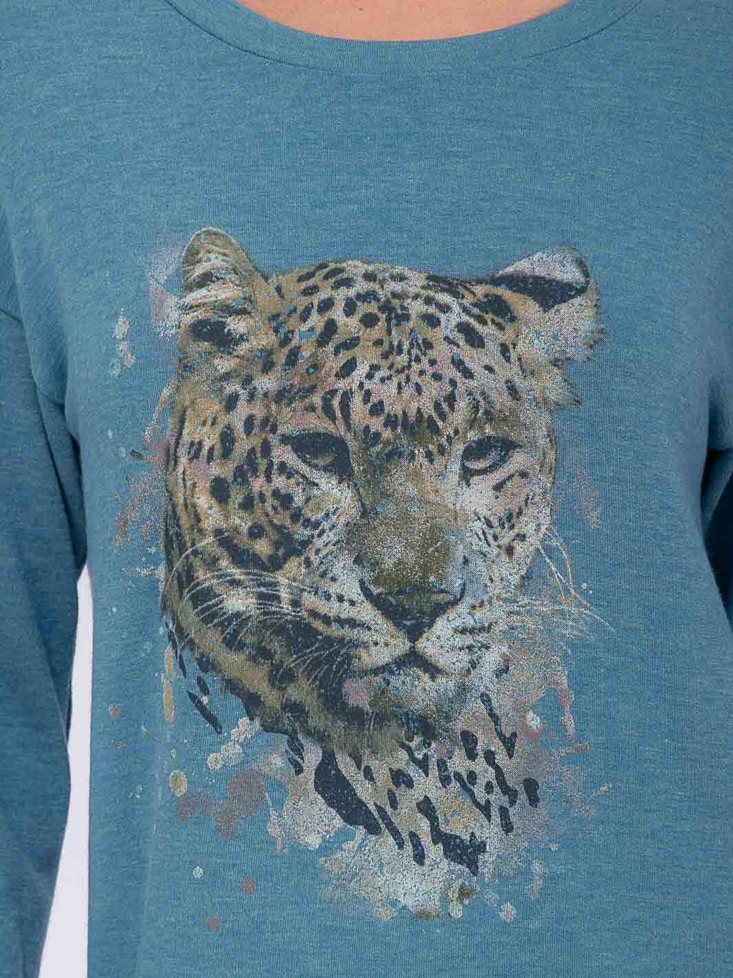 WOMEN'S LONG SLEEVE GRAPHIC TOP