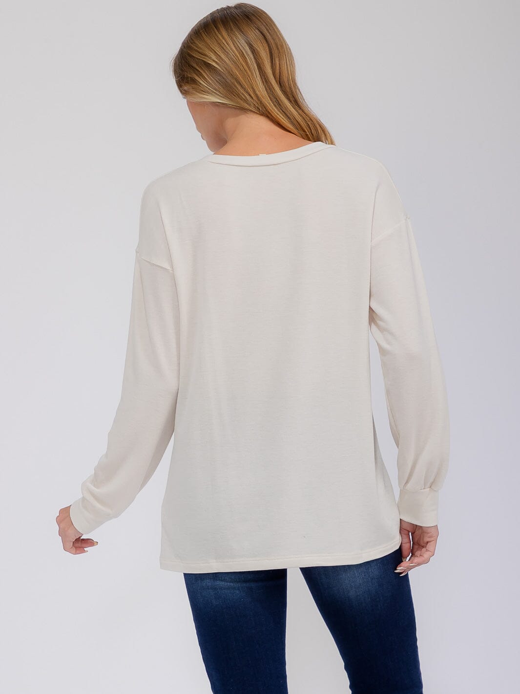 WOMEN'S LONG SLEEVE GRAPHIC TOP