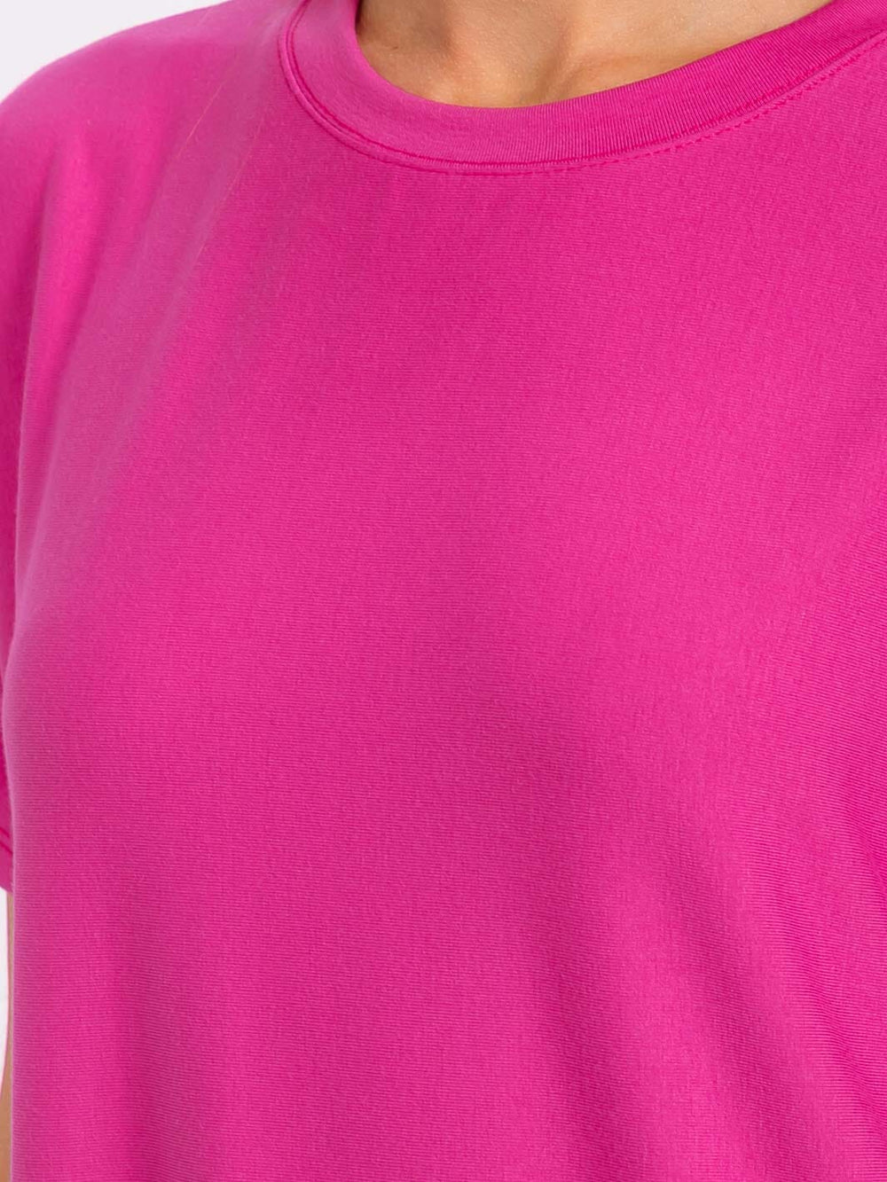 WOMEN'S SHORT SLEEVE SOLID TOP