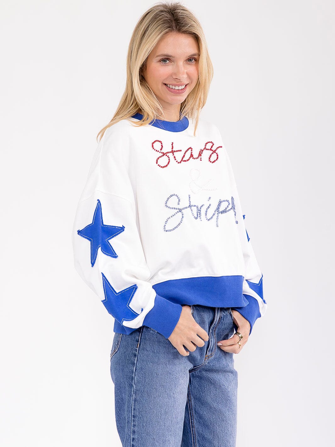 WOMEN'S LONG SLEEVE COLORBLOCK GRAPHIC TOP