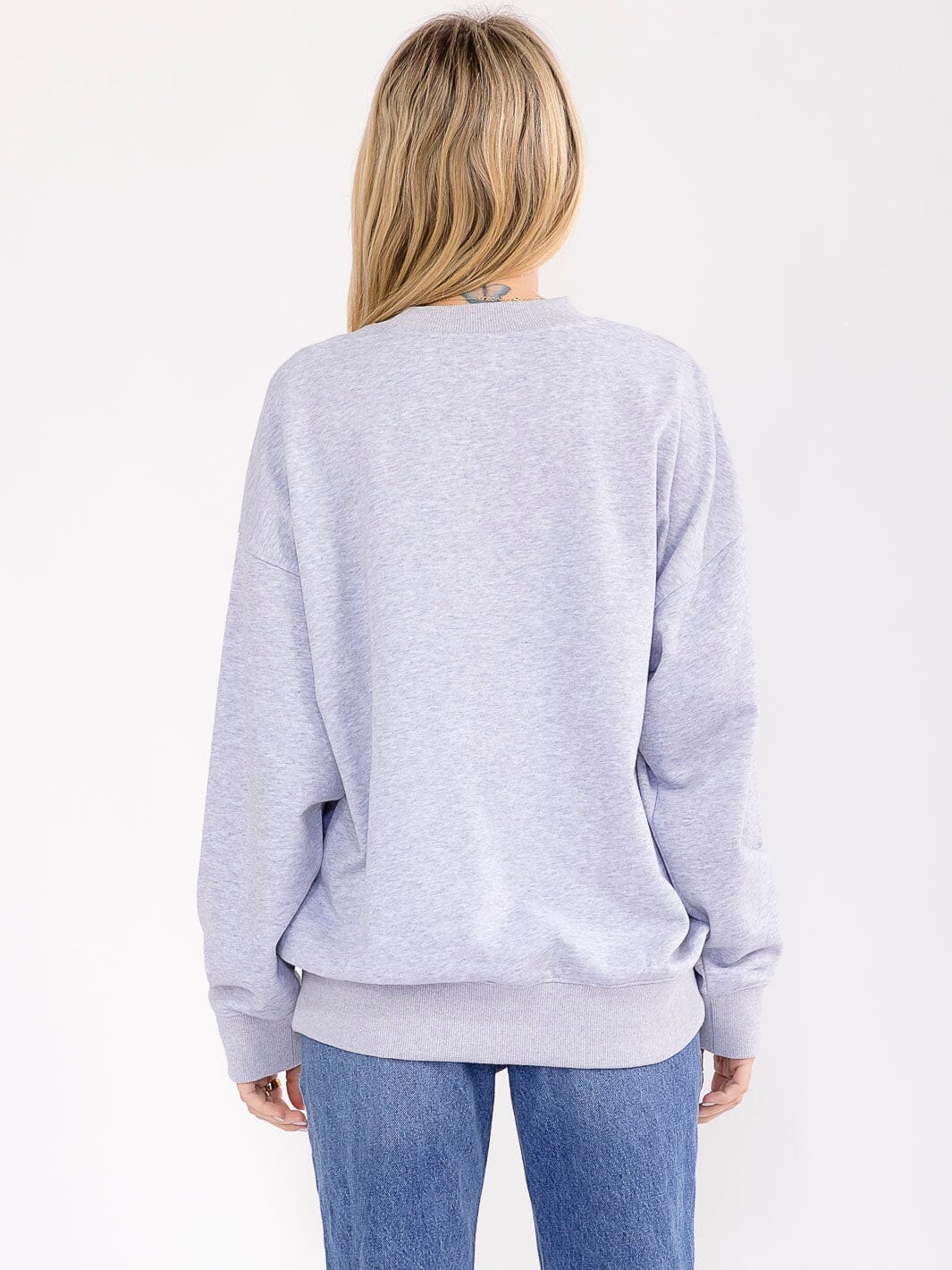 WOMEN'S LONG SLEEVE GRAPHIC PULLOVER SWEATER